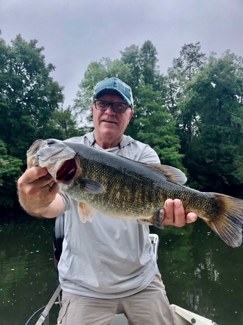 Bass Fishing in Flint River
