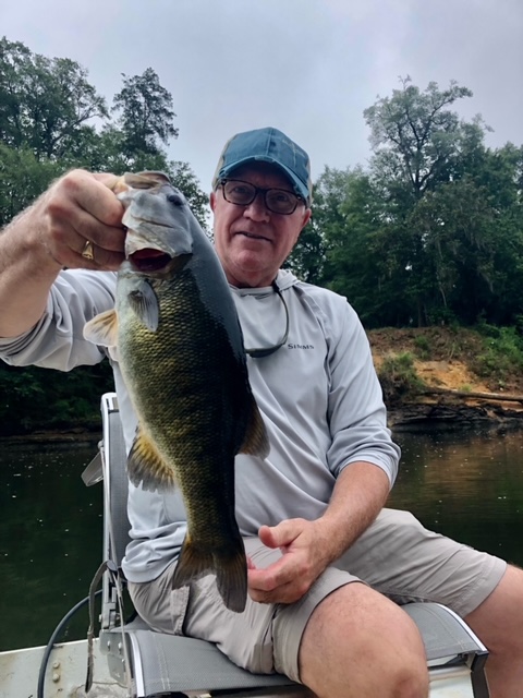 Bass Fishing in Flint River