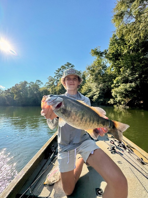 Flint river shoal bass fishing